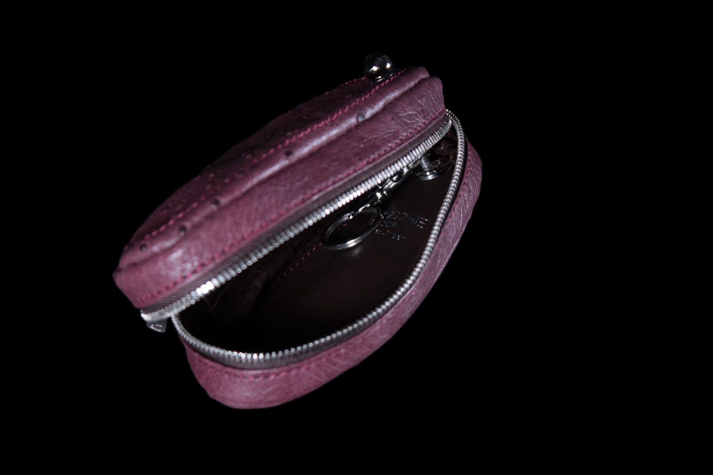 WZ-Key Case Ostrich